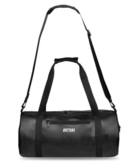 Travel Bag PU Black- OuttersLifestyle