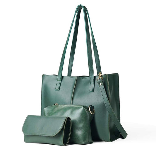 Herb Green Tote Bag Top Strap Handle