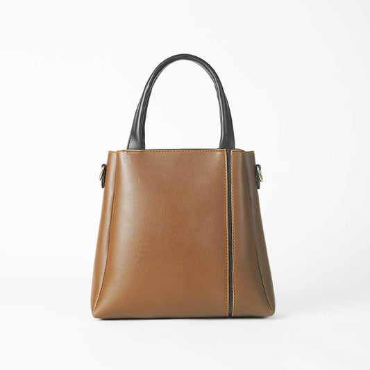 Paro Brown Handbag Top Handle