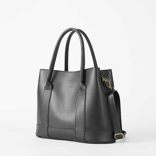 Agenda Black Handbag Top Handle